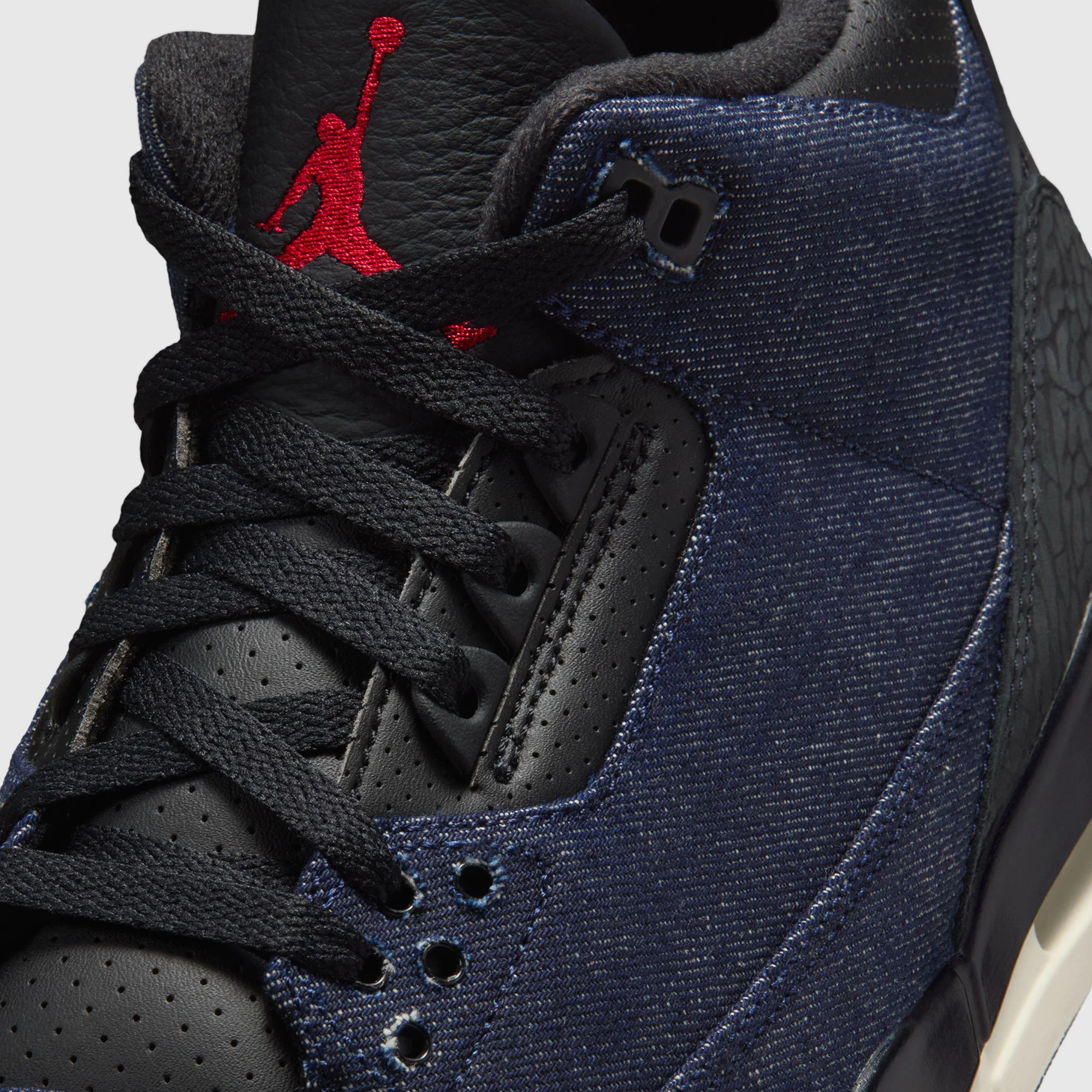 Air Jordan 3 x Levi’s®
Raw Indigo Denim Sneakers - Image 4