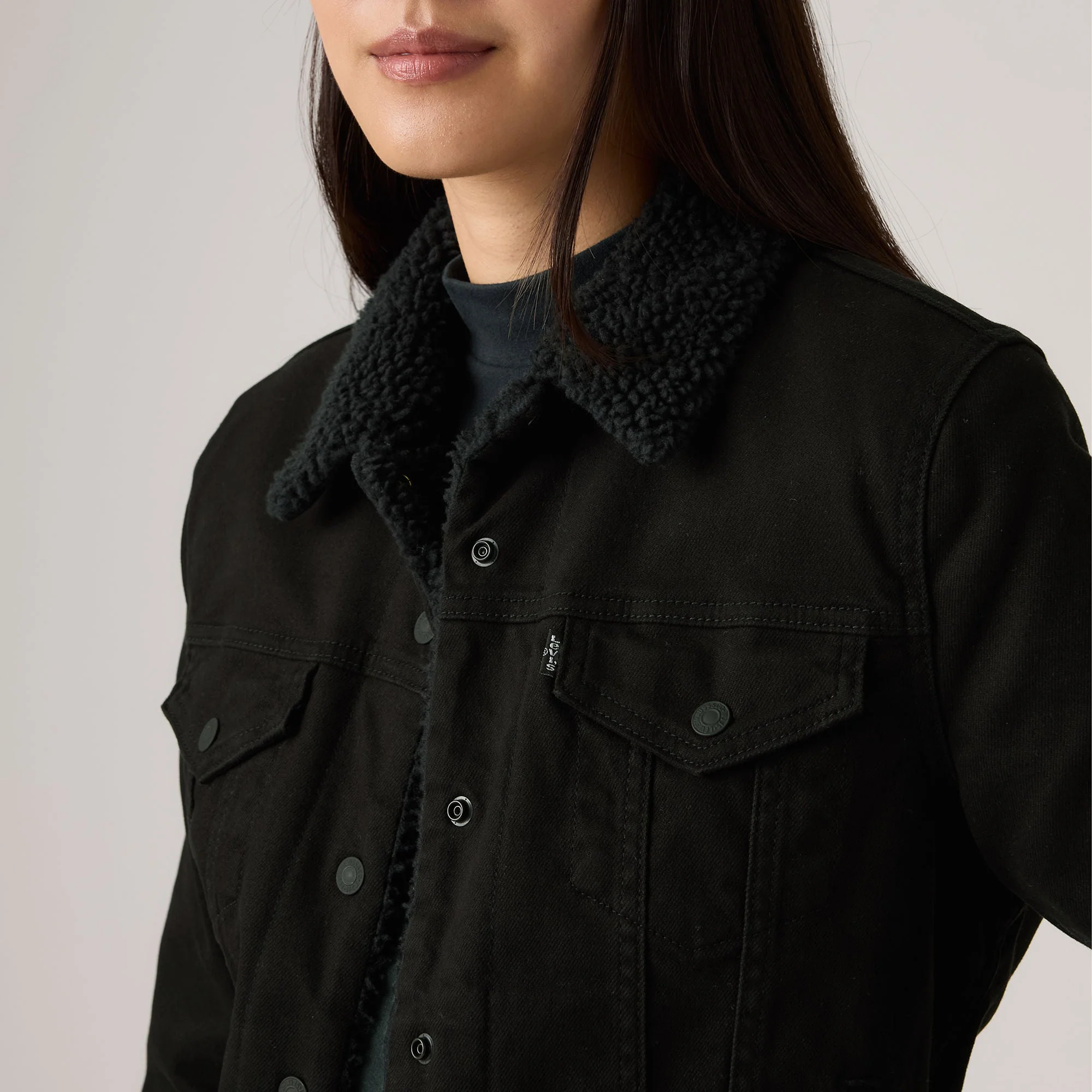 Levi’s® Women's Original Sherpa Trucker Jacket - Image 5