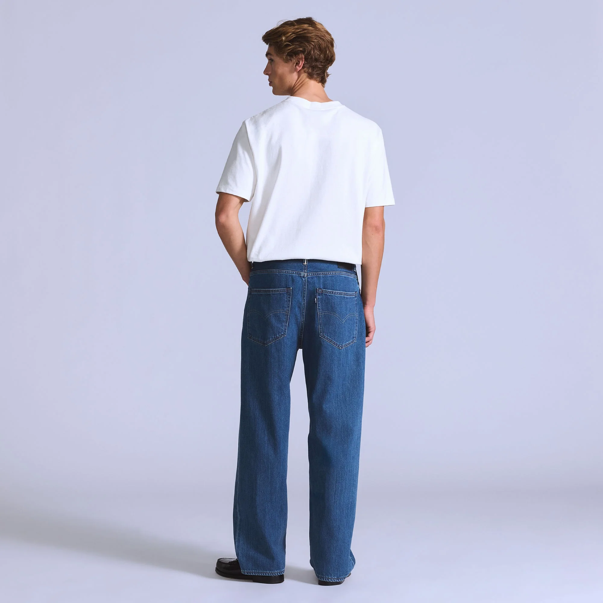 Levi's® Blue Tab™ Men's Marker Selvedge Loose Jeans - Image 4