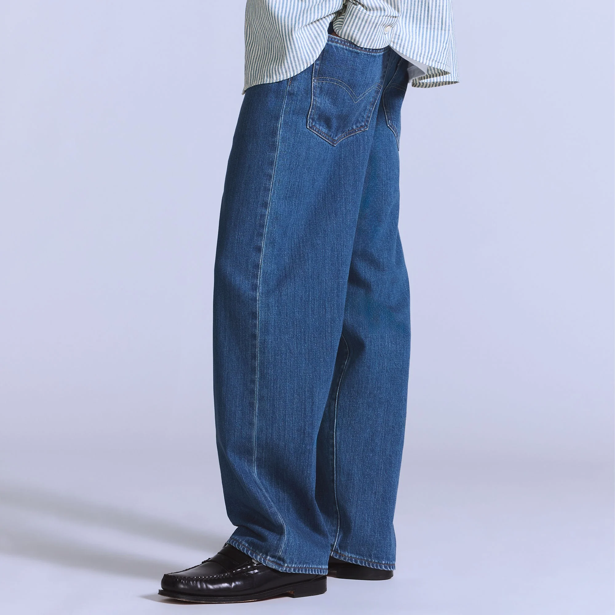Levi's® Blue Tab™ Men's Marker Selvedge Loose Jeans - Image 6
