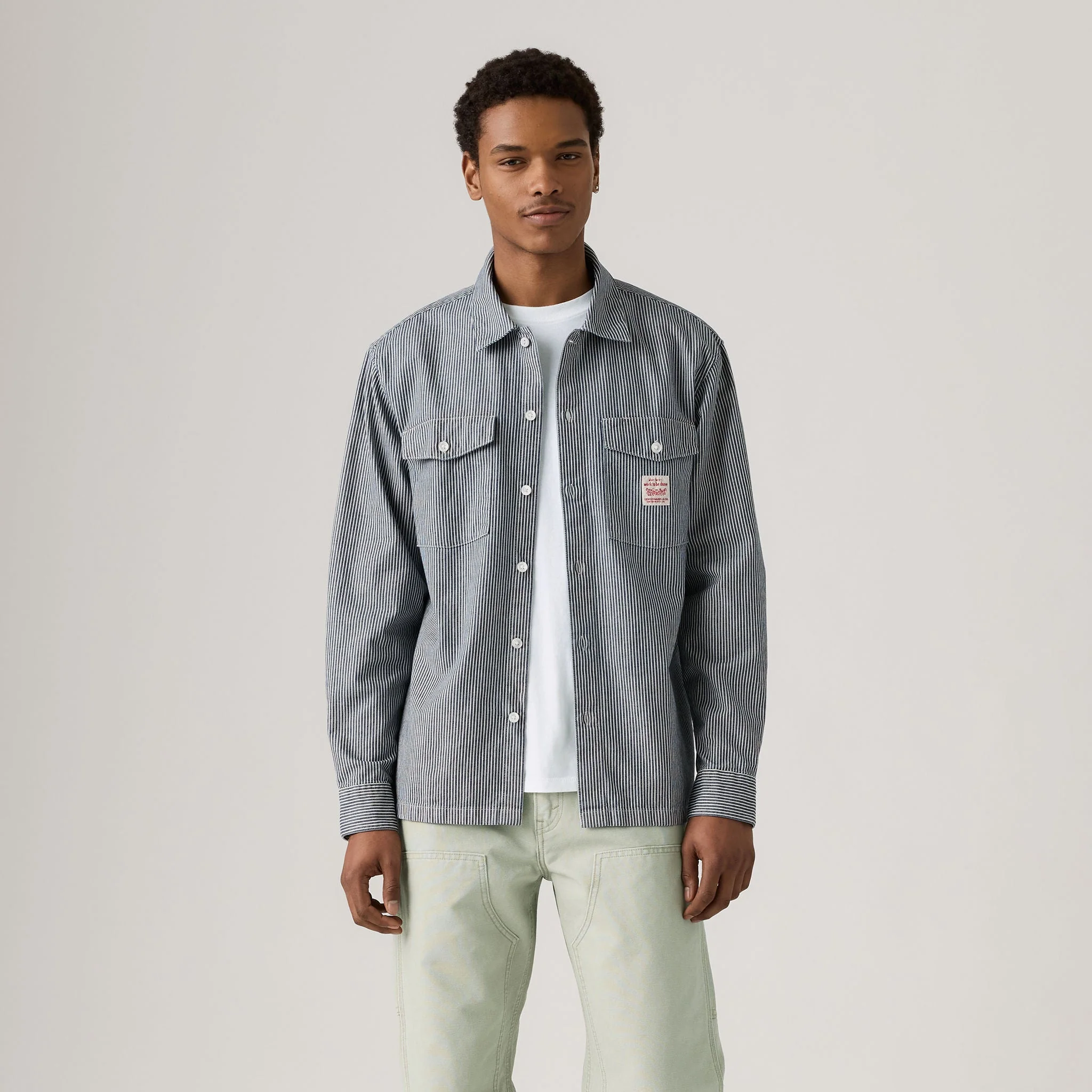 Levi's® Men's Long-Sleeve Worker Shirt - Image 3
