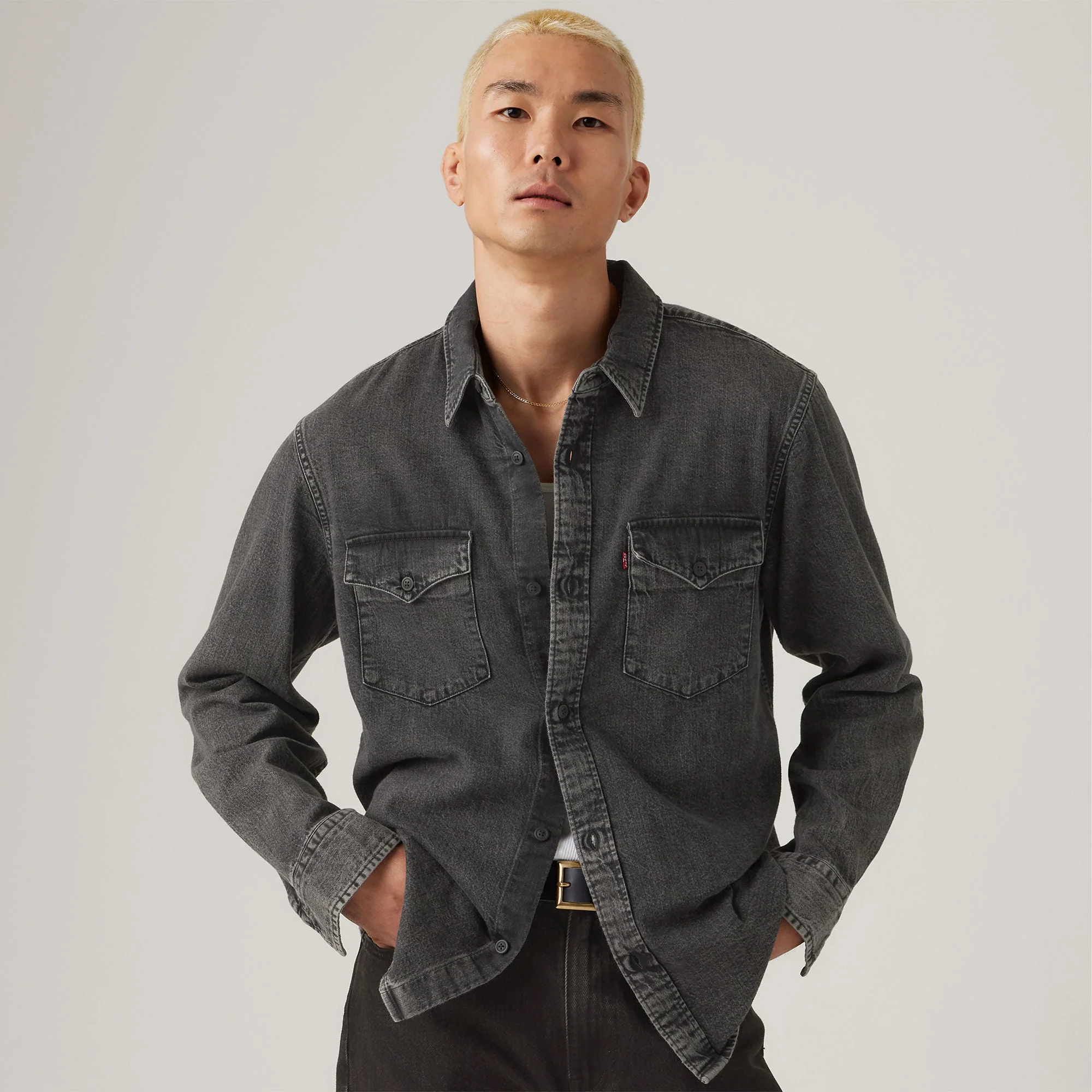 Levi's® Men's Relaxed Western Shirt - Image 3