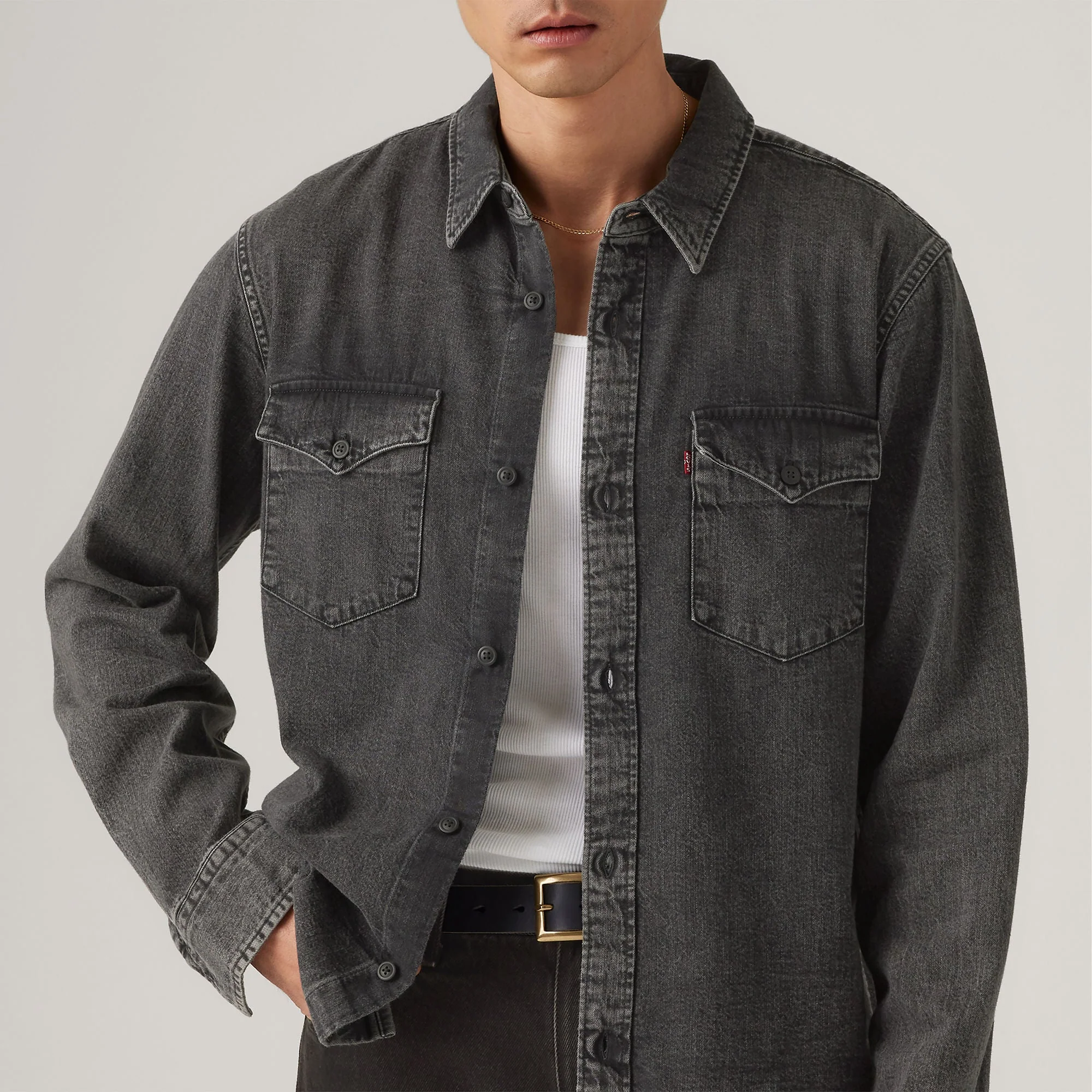 Levi's® Men's Relaxed Western Shirt - Image 4