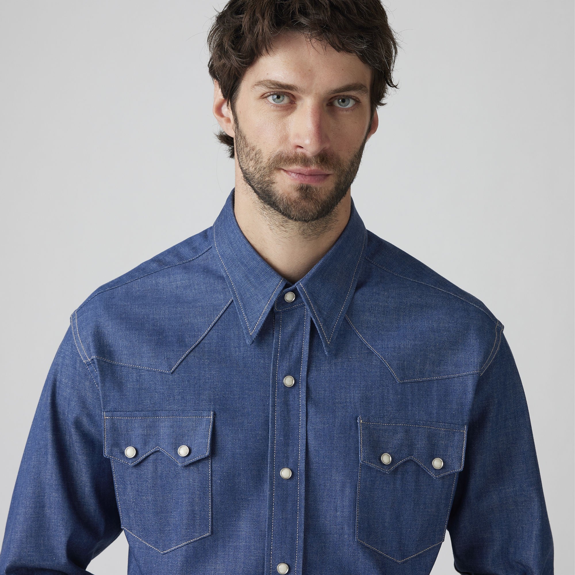 Levi's® Vintage Clothing Men's 1955 Shorthorn Sawtooth Shirt - Image 4