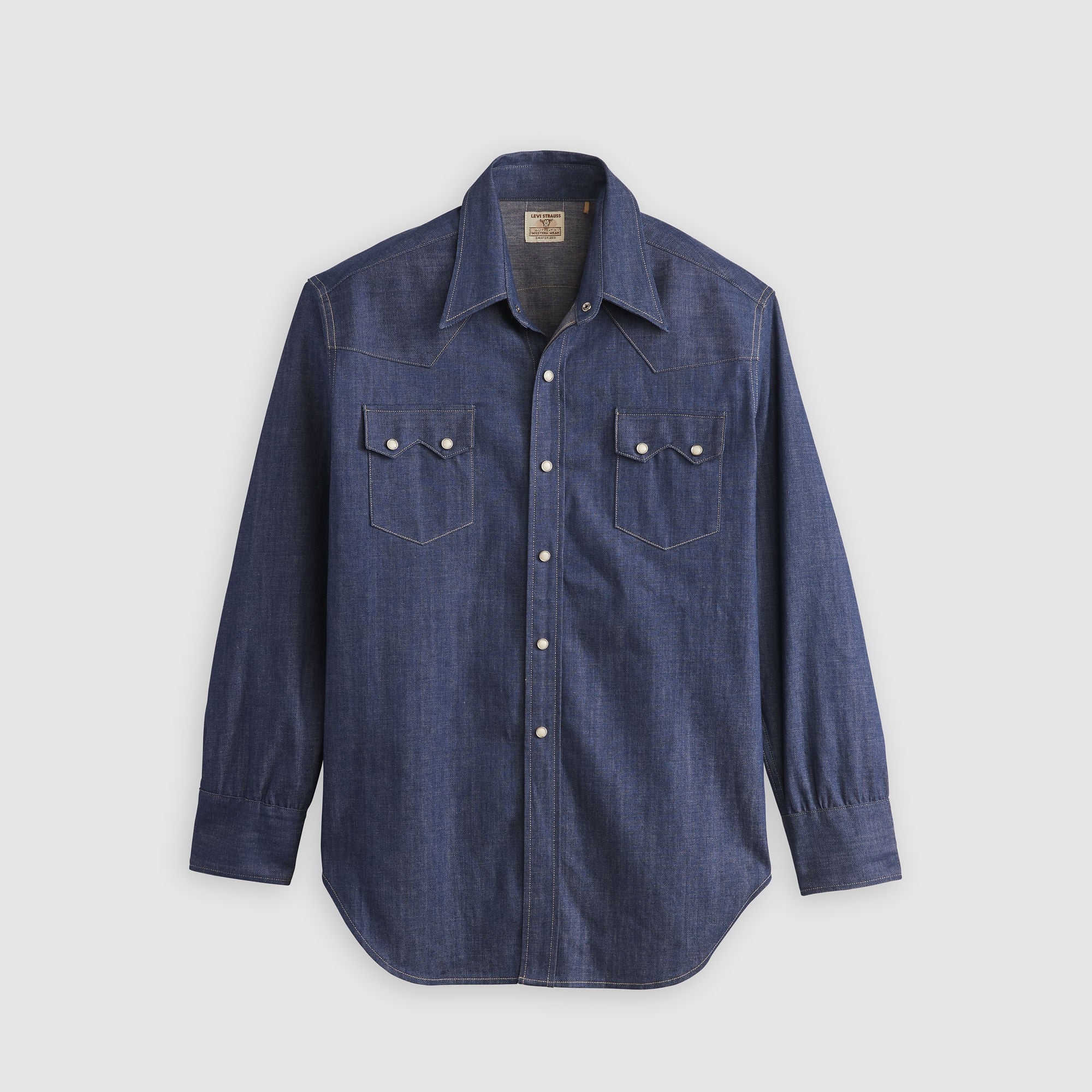 Levi's® Vintage Clothing Men's 1955 Shorthorn Sawtooth Shirt - Image 5