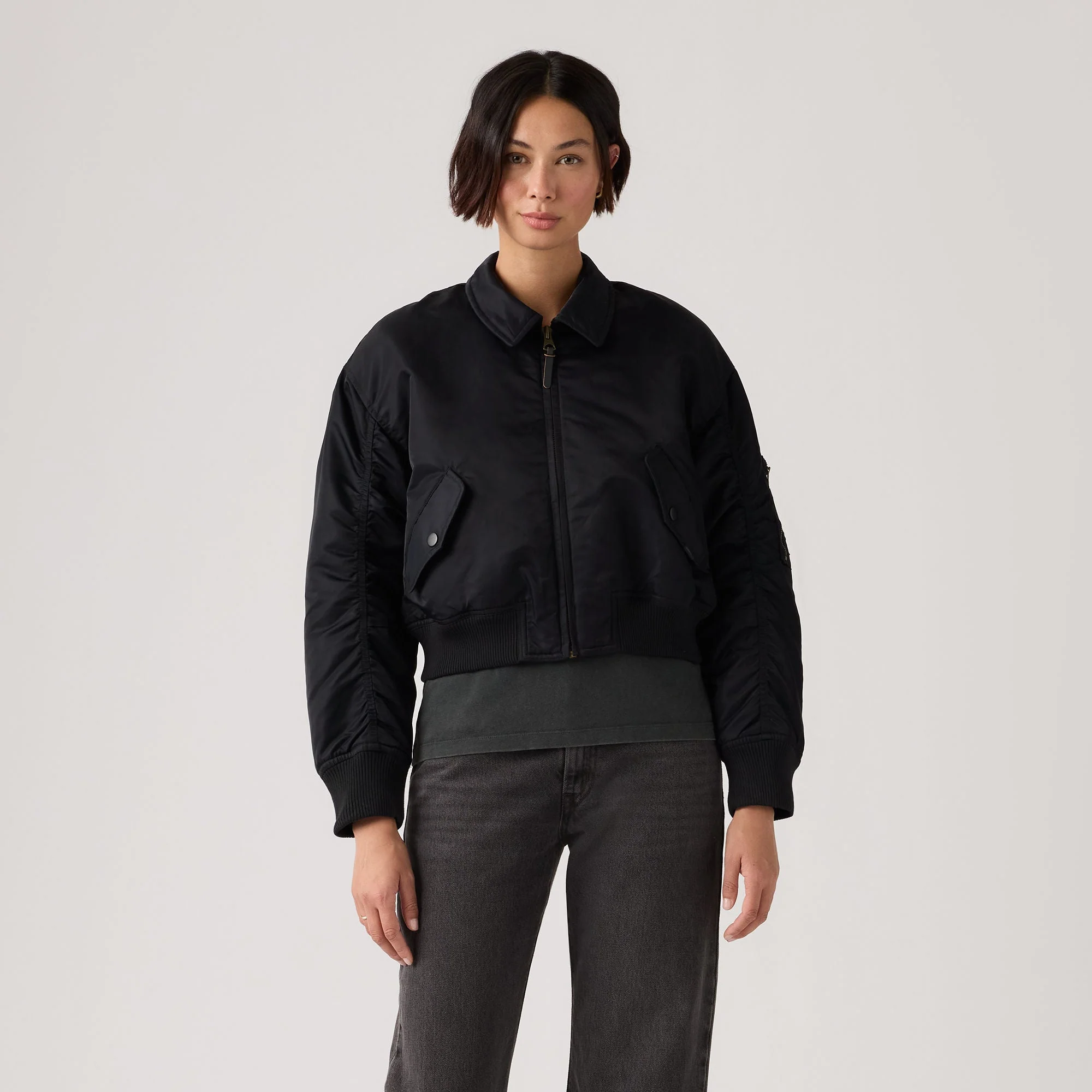 Levi's® Women's Bowie Cropped Bomber Jacket