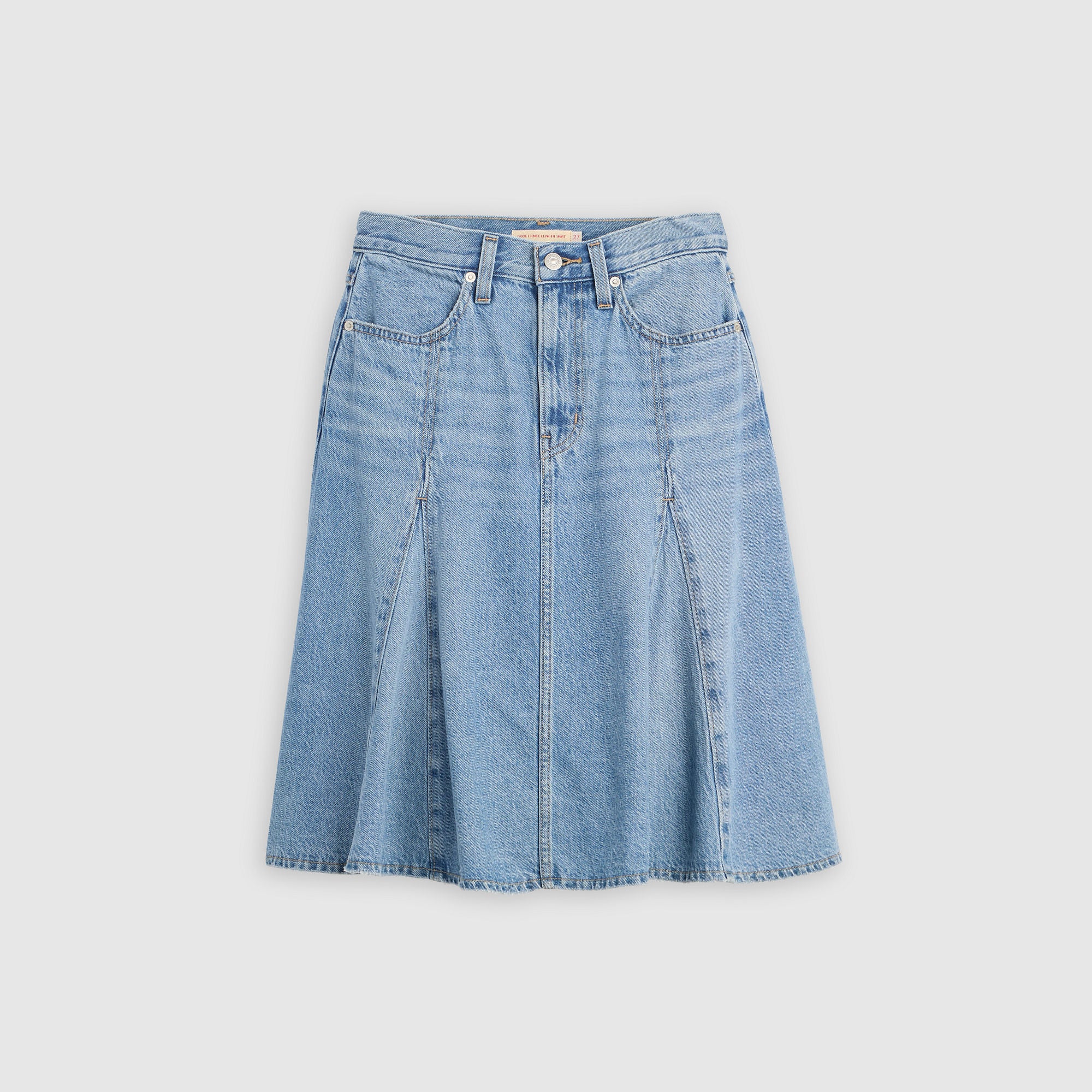 Levi's® Women's Godet Knee-Length Skirt - Image 6