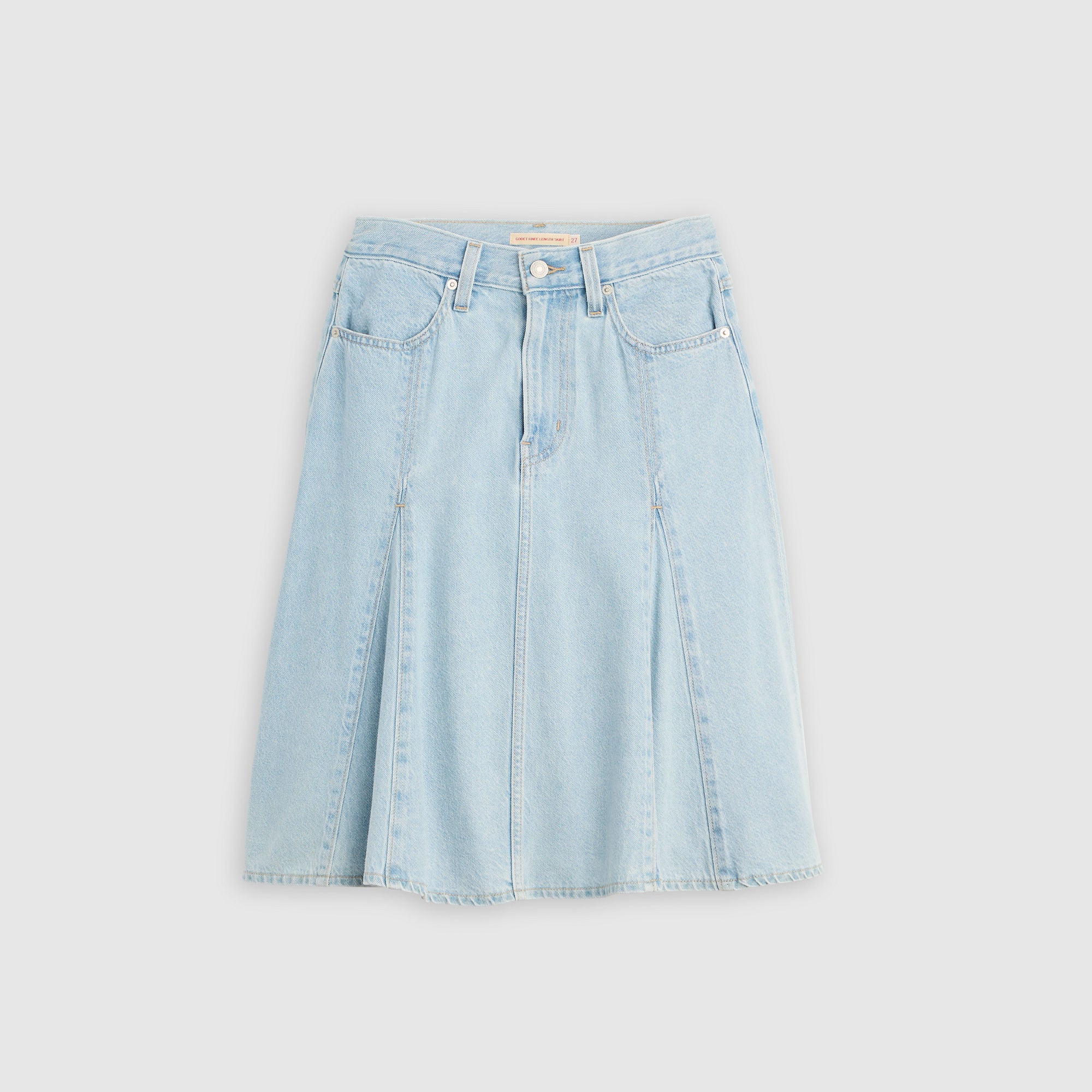 Levi's® Women's Godet Knee-Length Skirt - Image 6