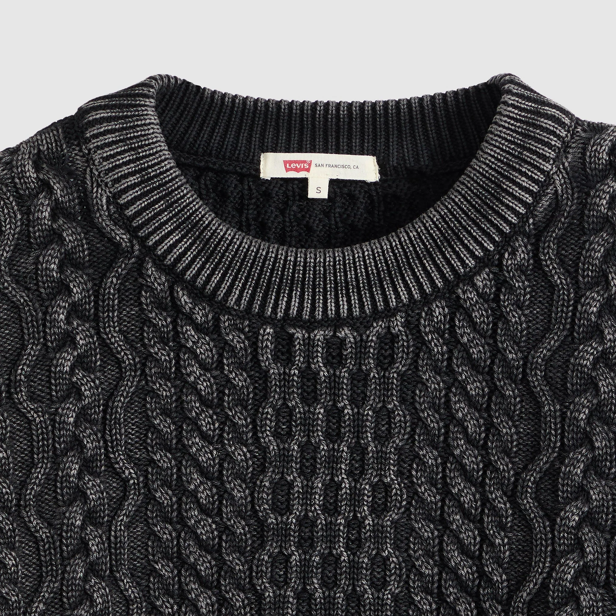Levi's® Women's Leilah Cable Crewneck Sweater - Image 6