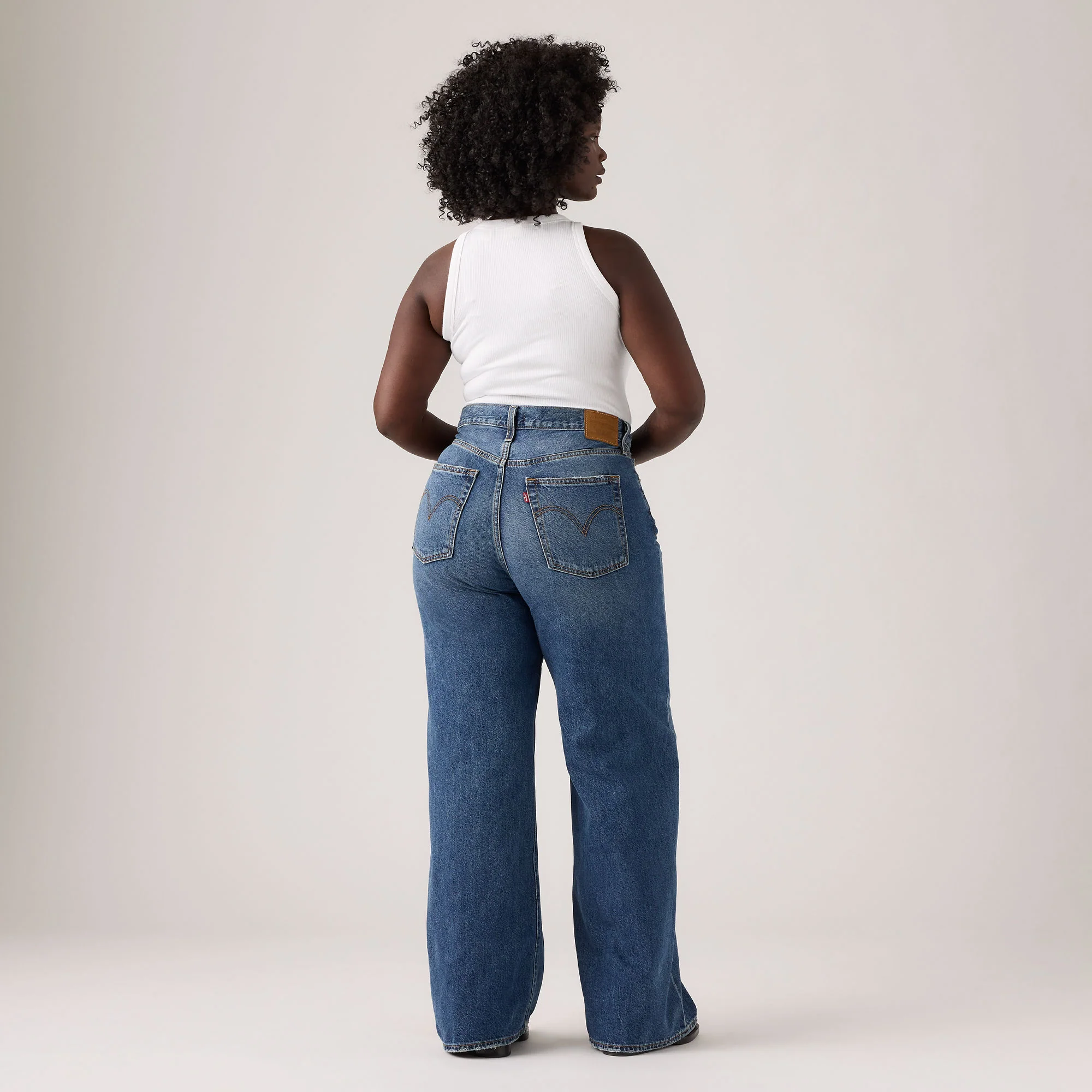 Levi’s® Women’s Ribcage Wide Leg Jeans - Image 9