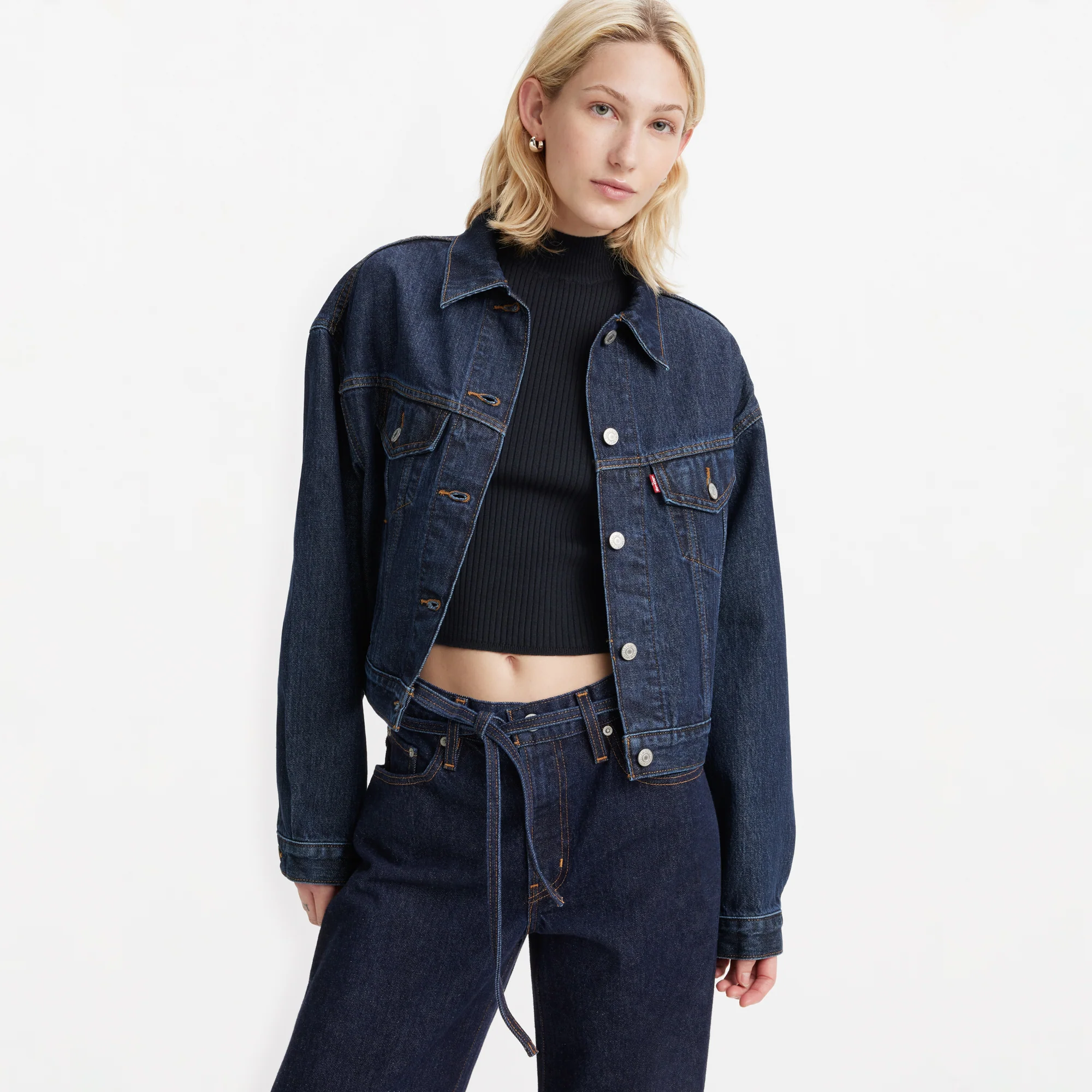 Levi's® Women's Shrunken '90s Trucker Jacket - Image 3