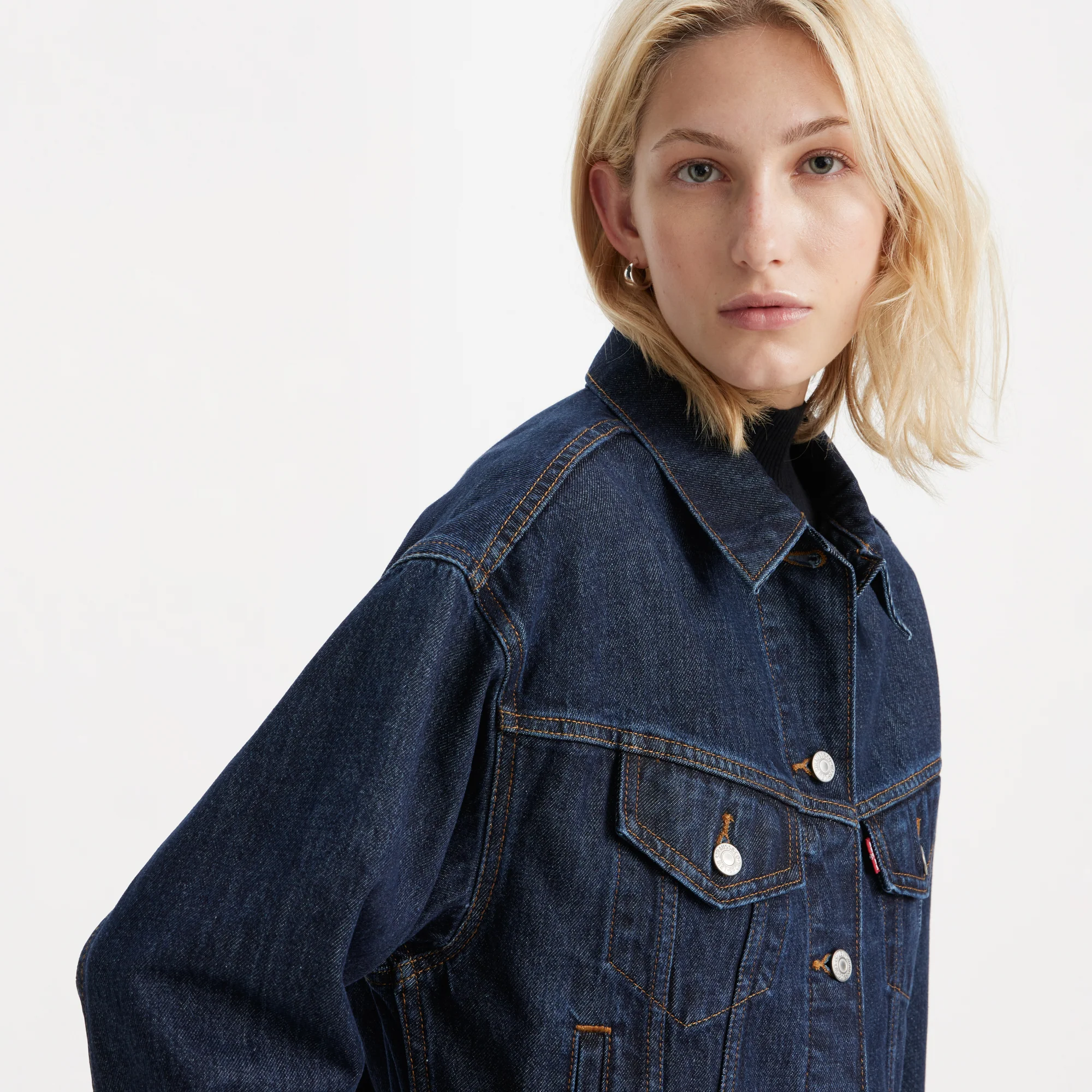 Levi's® Women's Shrunken '90s Trucker Jacket - Image 4