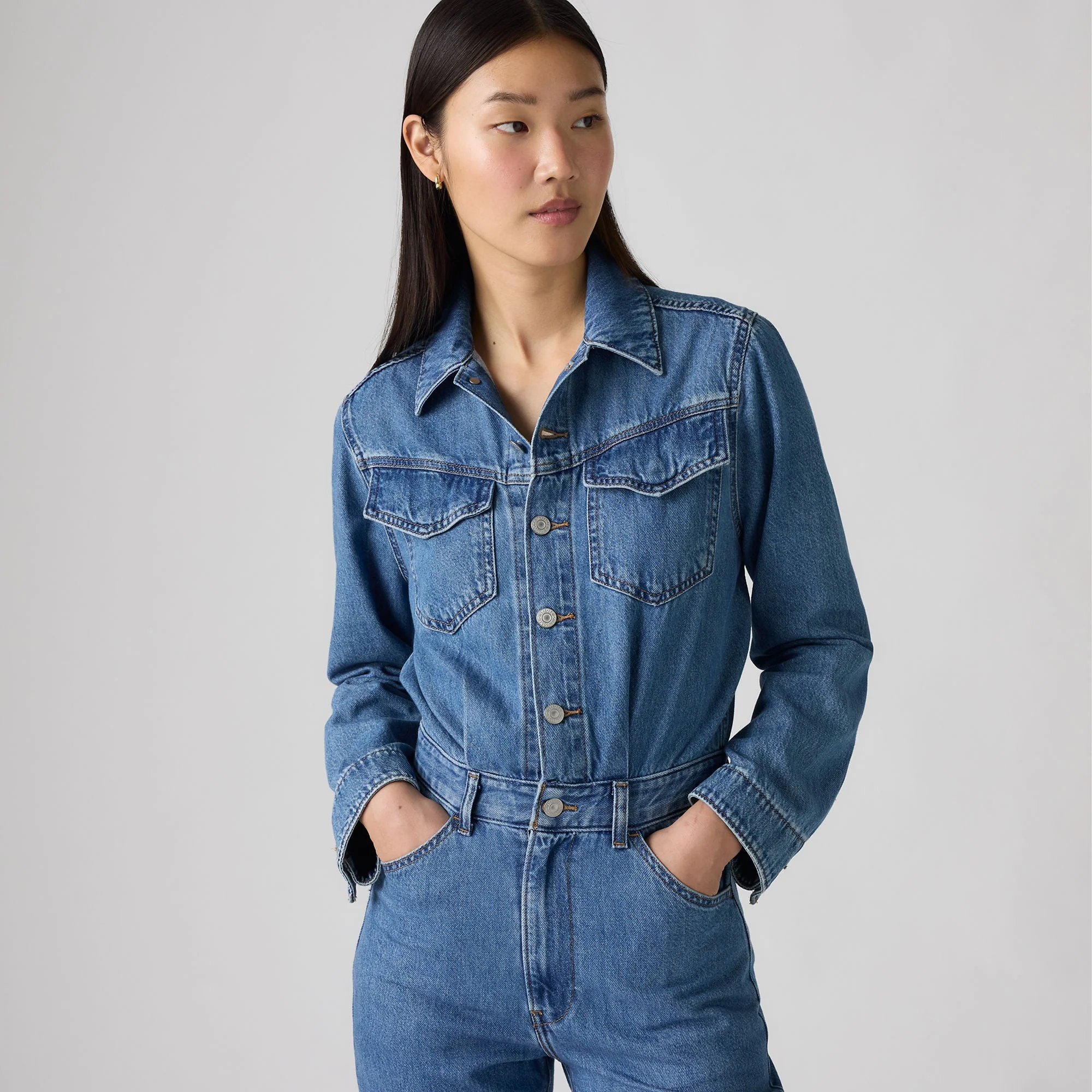 Levi's® Women's Western Jumpsuit - Image 5